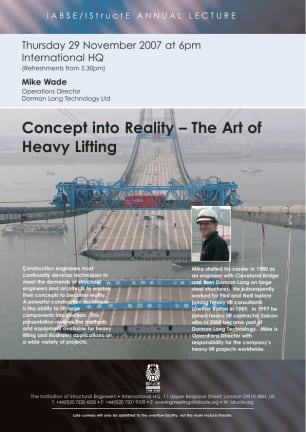 IABSE / IStructE  Annual  Lecture