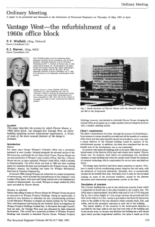 Vantage West - the Refurbishment of a 1960s Office Block