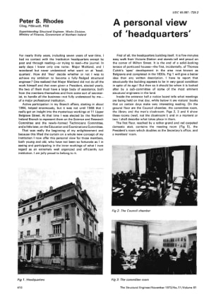 A Personal View of 'Headquarters'