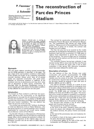 The Reconstruction of Parc des Princes Stadium