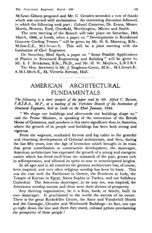 American Architectural Fundamentals