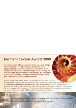 Kenneth Severn Award 2008