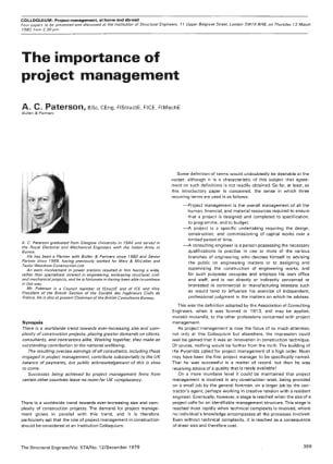The Importance of Project Management