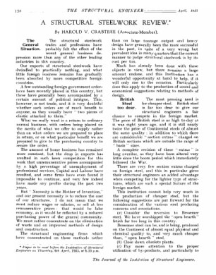 A Structural Steelwork Review