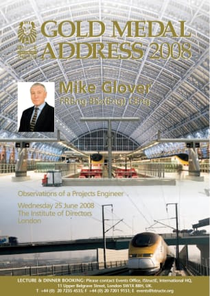 Gold Medal Address 2008 - Mike Glover