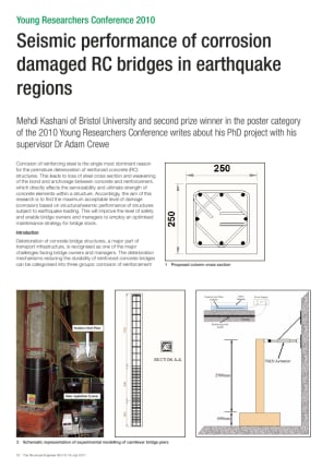 Young Researchers Conference 2010 - Seismic performance of corrosion damaged RC bridges in earthquak