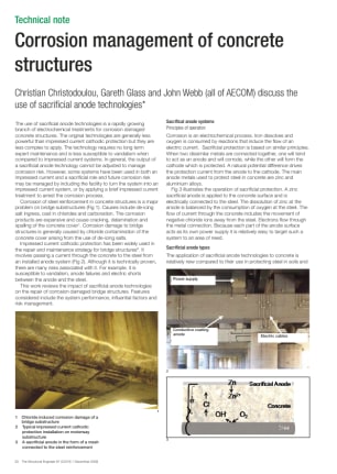 Corrosion management of concrete structures