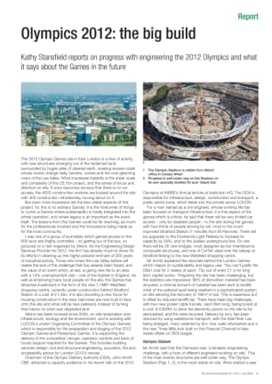 Olympics 2012: the big build