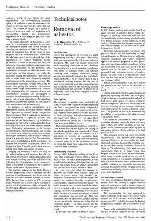 Removal of Asbestos