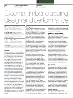 External timber cladding: design and performance