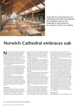 Norwich Cathedral embraces oak