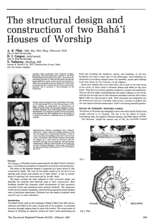 The Structural Design and Construction of Two Bahá'í Houses of Worship