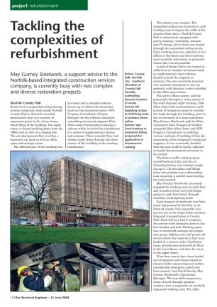 Tackling the complexities of refurbishment