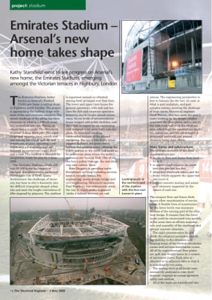Project: Emirates Stadium &#8211; Arsenal&#8217;s new home takes shape