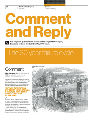 Comment and Reply: The 30 year failure cycle