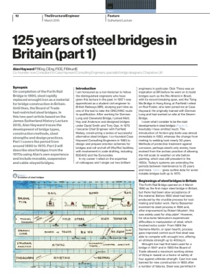 125 years of steel bridges in Britain (part 1)