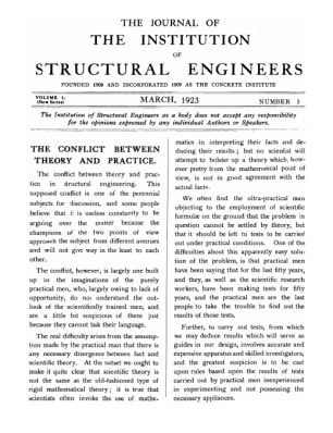The Conflict Between Theory and Practice