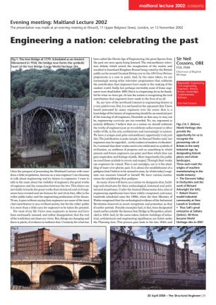 Engineering a nation: celebrating the past