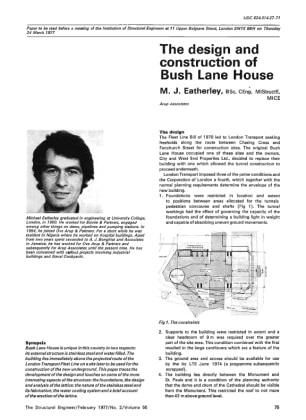 The Design and Construction of Bush Lane House