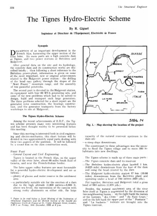 The Tignes Hydro-Electric Scheme