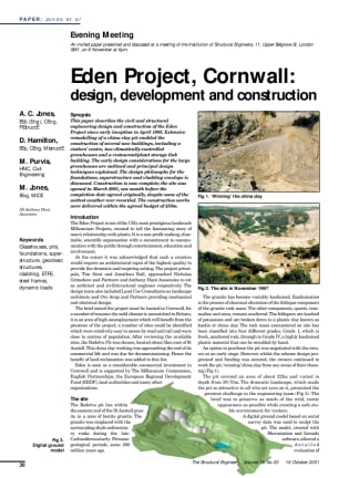 Eden Project, Cornwall: design, development and construction