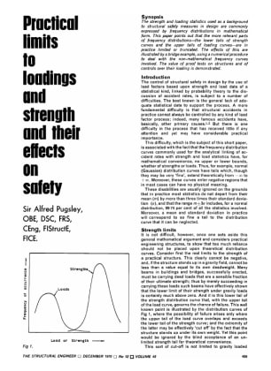 Practical Limits to Loadings and Strength and their Effects on Safety