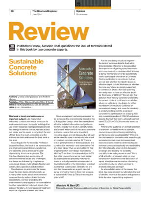 Book review: Sustainable Concrete Solutions
