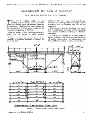 Arc-Welded Bridges - A Survey