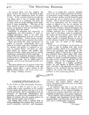 Correspondence