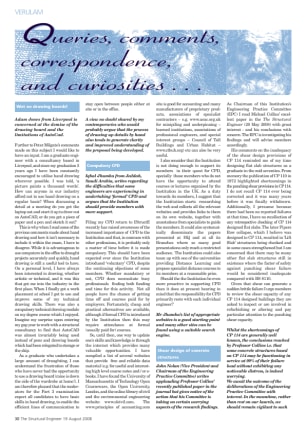 Queries, comments, correspondence and curiosities