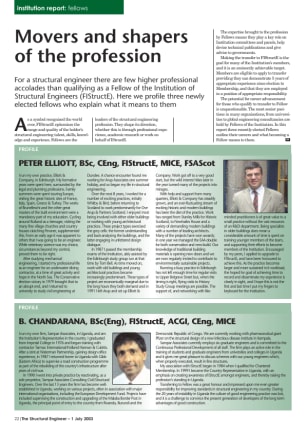 Movers and shapers of the profession