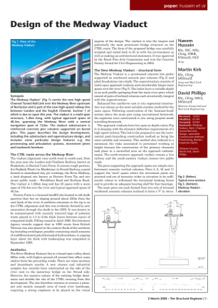 Design of the Medway Viaduct