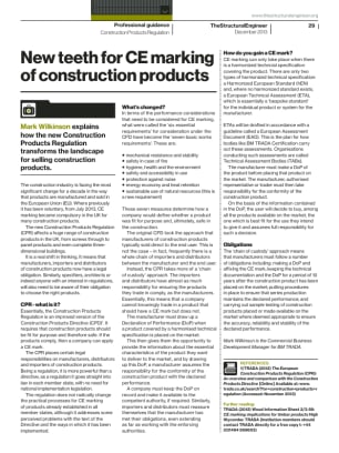 New teeth for CE marking of construction products