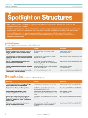 Spotlight on Structures (April 2019)
