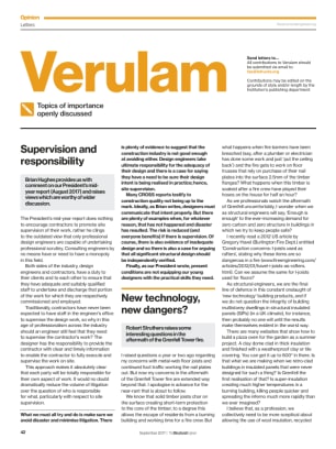 Verulam (readers' letters - September 2017)