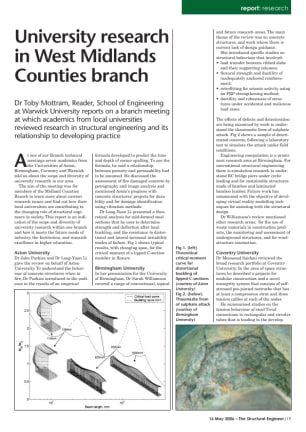 University research in West Midlands Counties branch