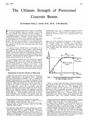 Prestressed Concrete Beams