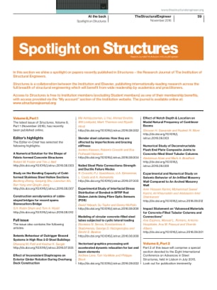 Spotlight on Structures (November 2016)