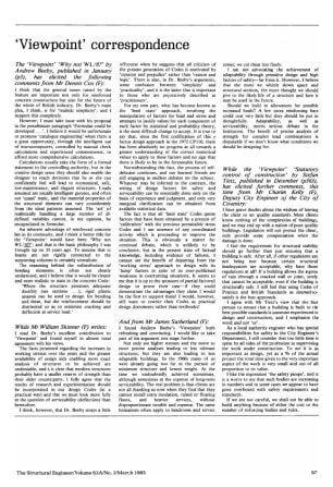Correspondence on Viewpoint on Why Not WL/8? by Andrew Beeby