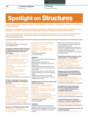 Spotlight on Structures (August 2016)