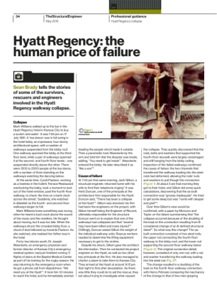 Hyatt Regency: the human price of failure
