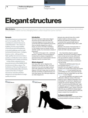 Elegant structures