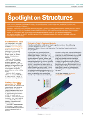 Spotlight on Structures (February 2019)