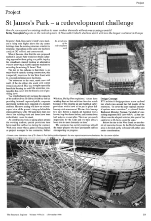 St James's Park - a Redevelopment Challenge
