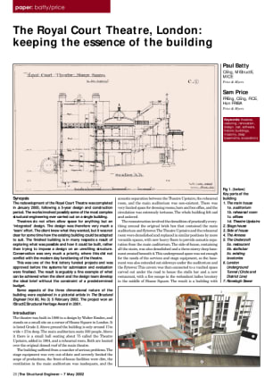 The Royal Court Theatre, London: keeping the essence of the building