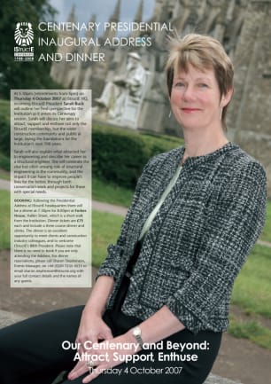 Our Centenary and Beyond: Attract, Support, Enthuse