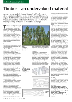 Timber – an undervalued material