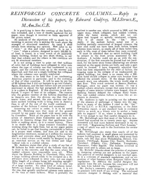 Reinforced Concrete Columns - Reply to Discussion of his Paper