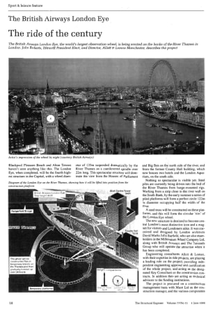 The British Airways London Eye. The Ride of the Century