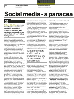 Social media - a panacea for recruitment?